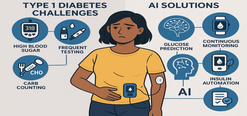 چالش‌های دیابت نوع ۱