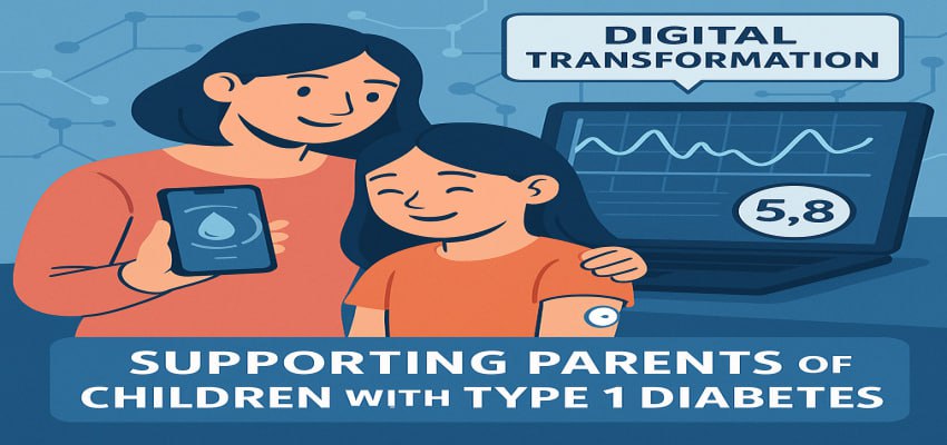 تحولی دیجیتال در حمایت از والدین کودکان مبتلا به دیابت نوع 1
